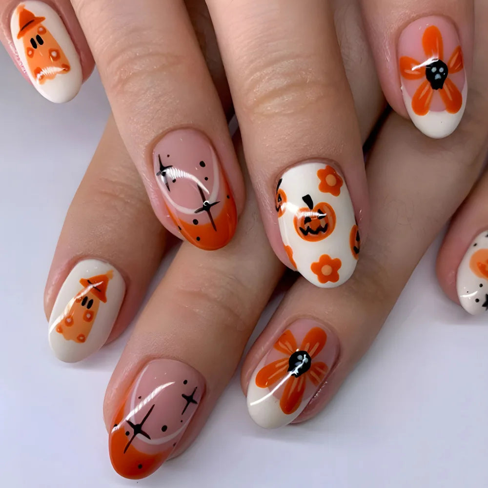 Halloween Press-On Nail Set