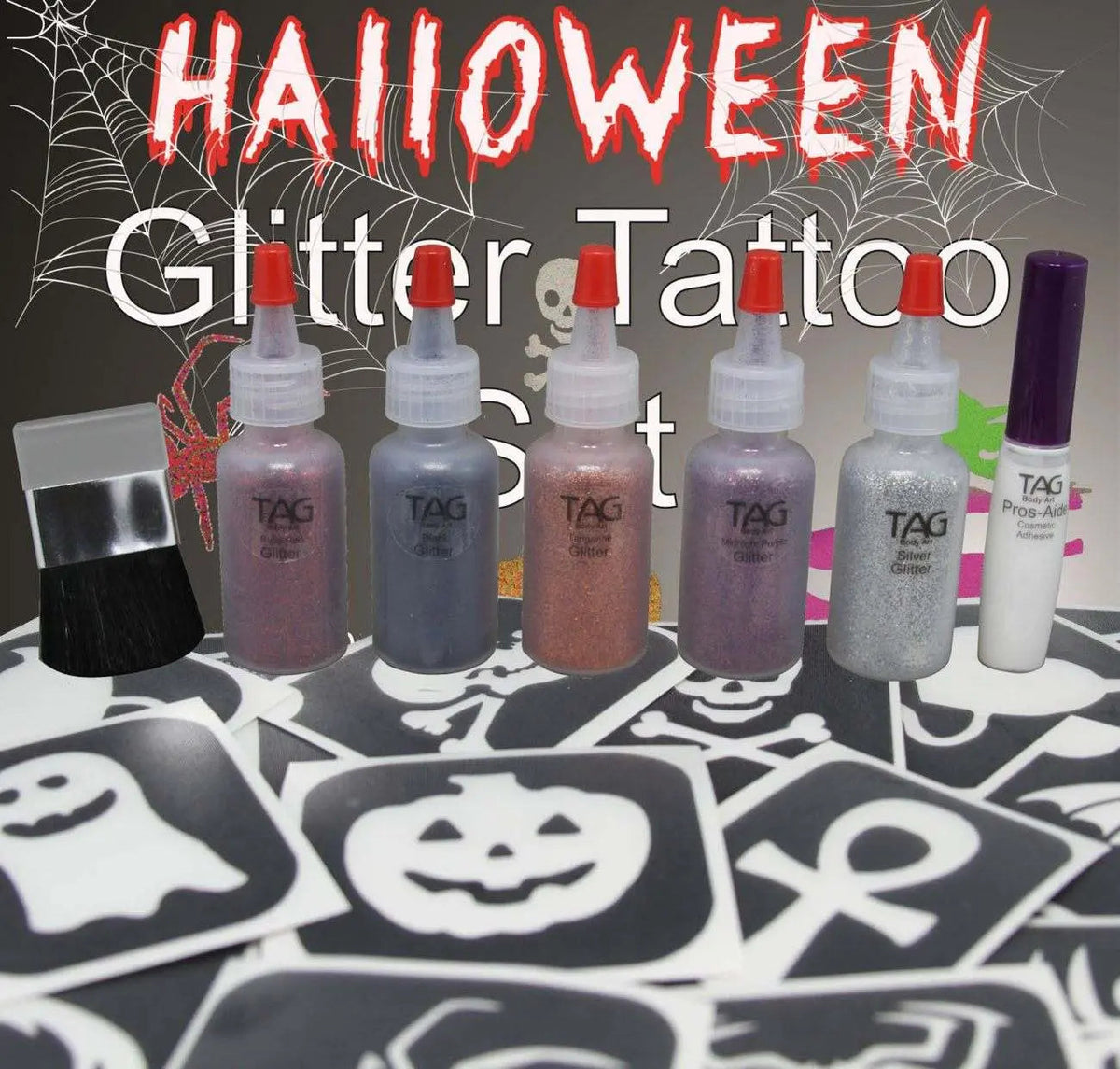 TAG Glitter Tattoo Kit - Halloween