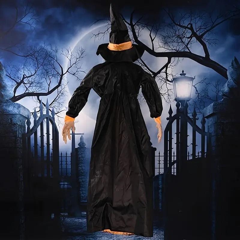 Witch Robot Halloween Decoration